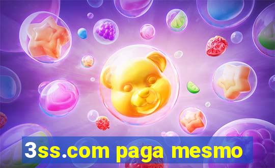 3ss.com paga mesmo